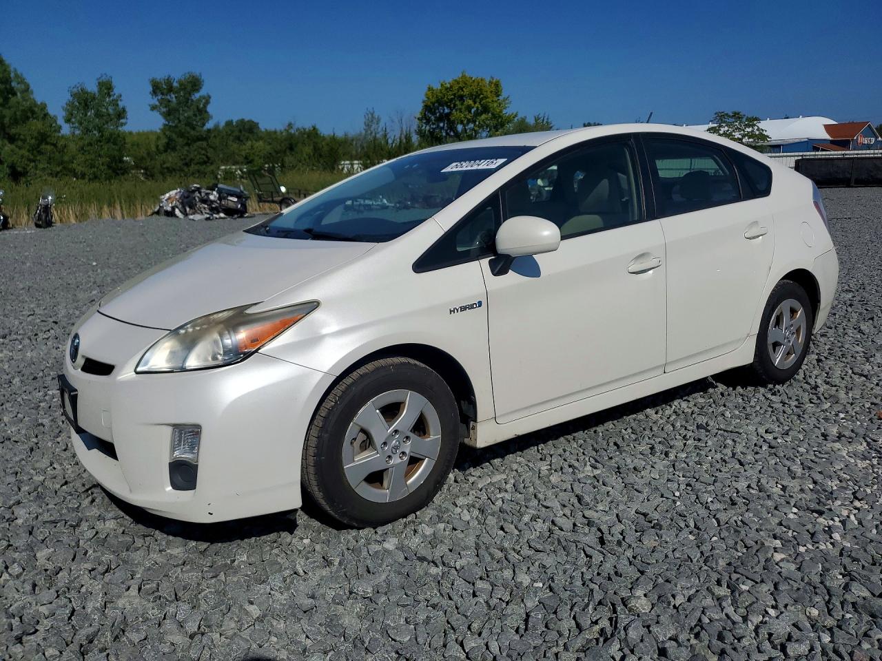 2010 Toyota Prius Iii Белый vin: JTDKN3DU6A0062884