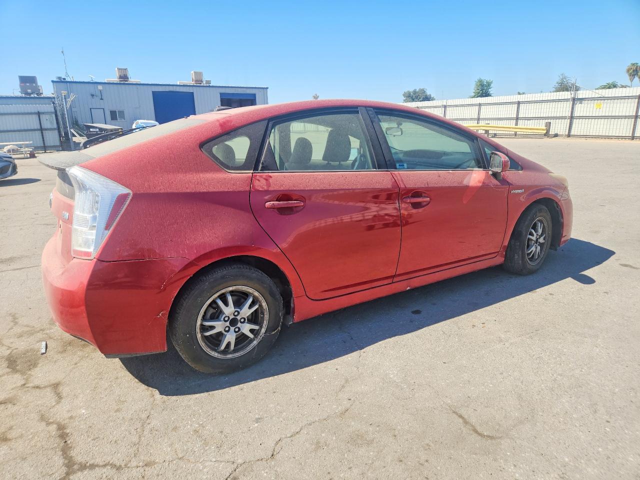 2010 Toyota Prius Iii Красный vin: JTDKN3DU6A0073206