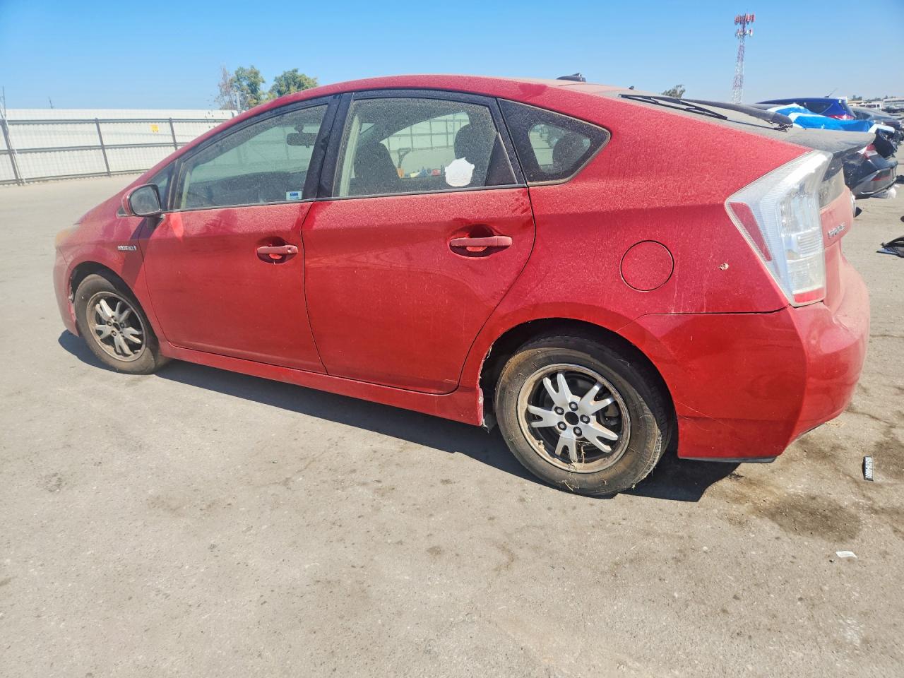 2010 Toyota Prius Iii Красный vin: JTDKN3DU6A0073206