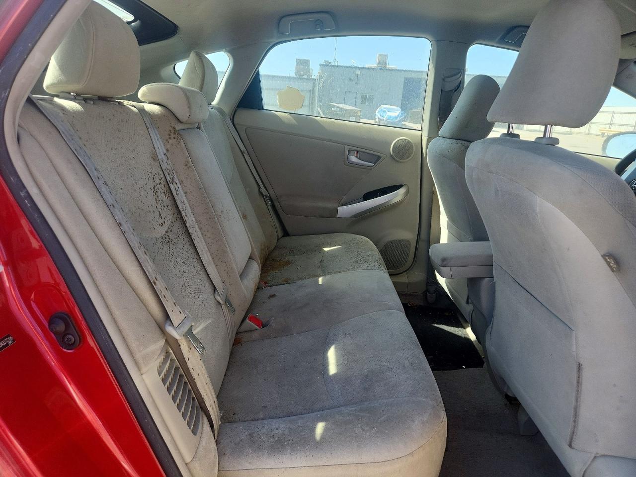 2010 Toyota Prius Iii Красный vin: JTDKN3DU6A0073206