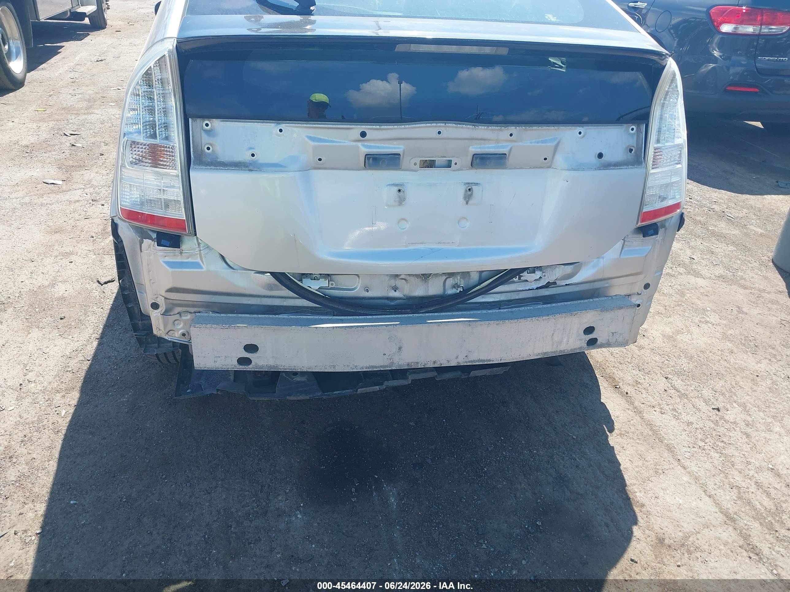 2010 Toyota Prius Iii Silver vin: JTDKN3DU6A0095495