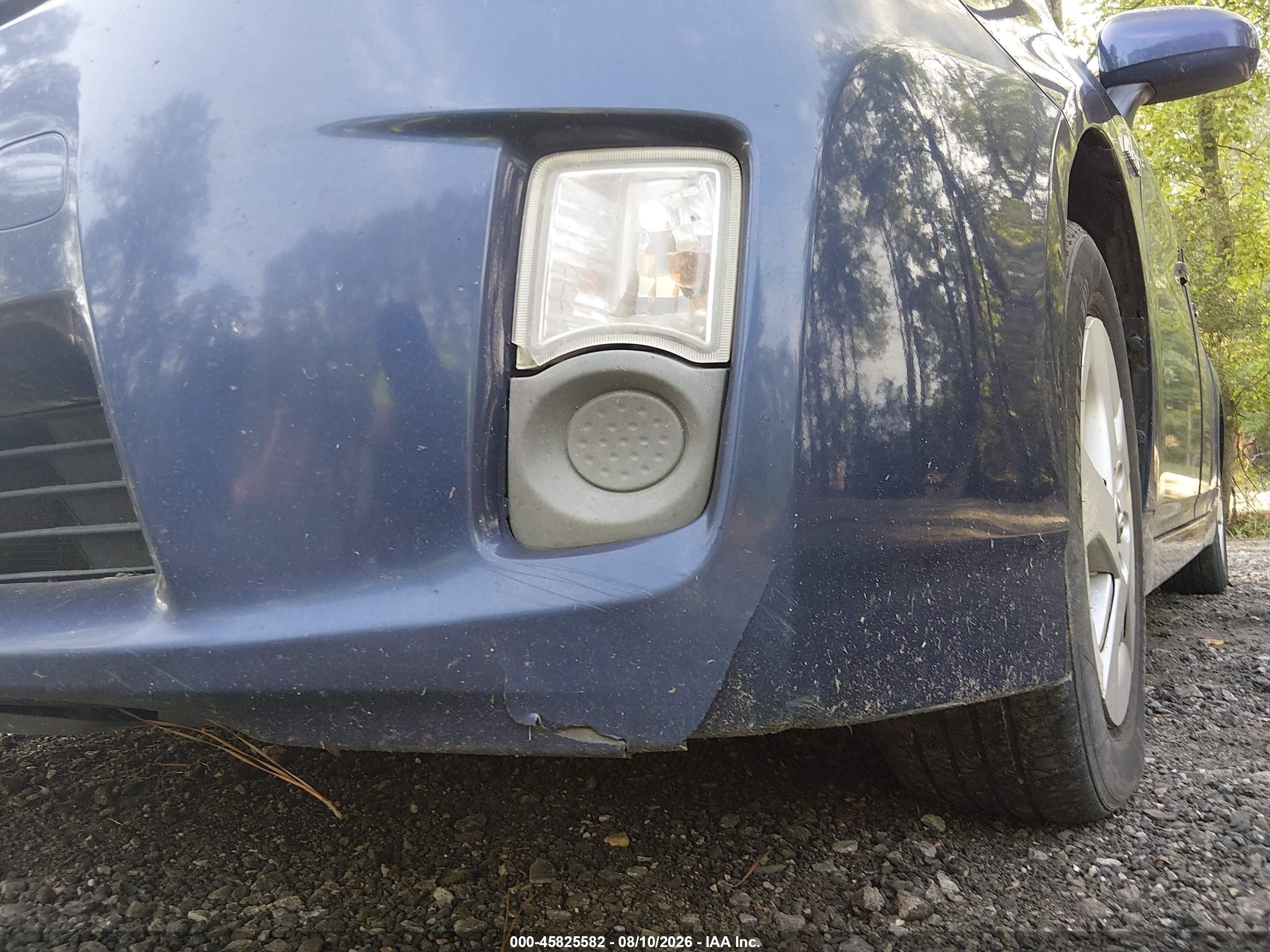 2010 Toyota Prius Ii Синий vin: JTDKN3DU6A0100582