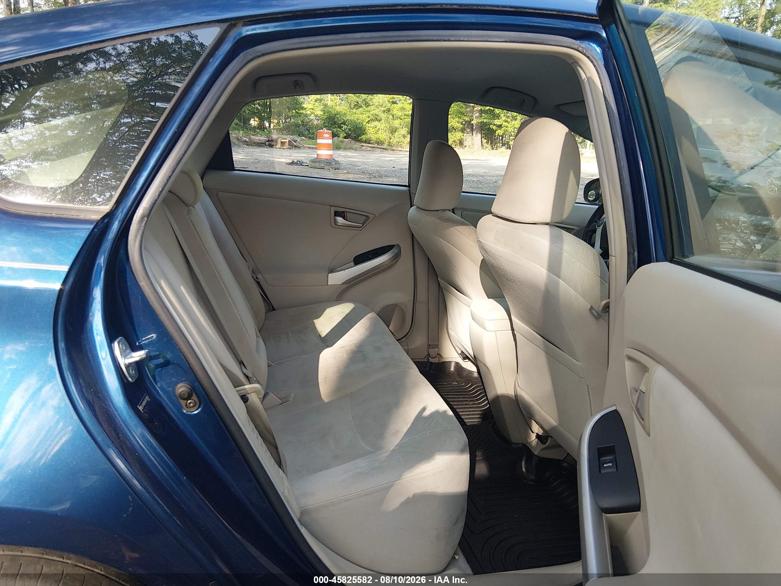 2010 Toyota Prius Ii Синий vin: JTDKN3DU6A0100582
