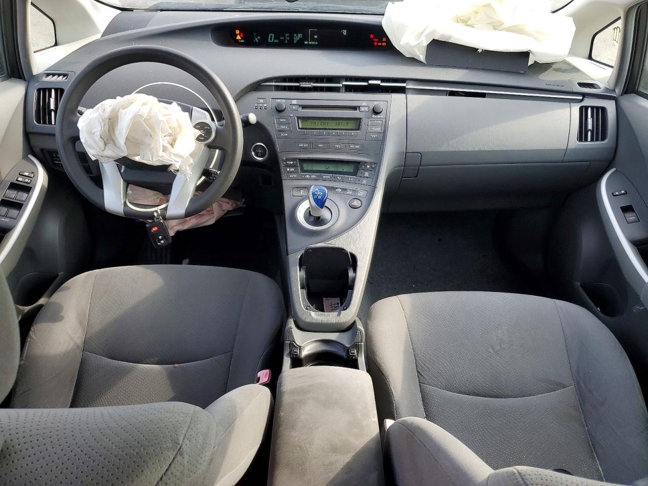 2010 Toyota Prius Ii Белый vin: JTDKN3DU6A0103594