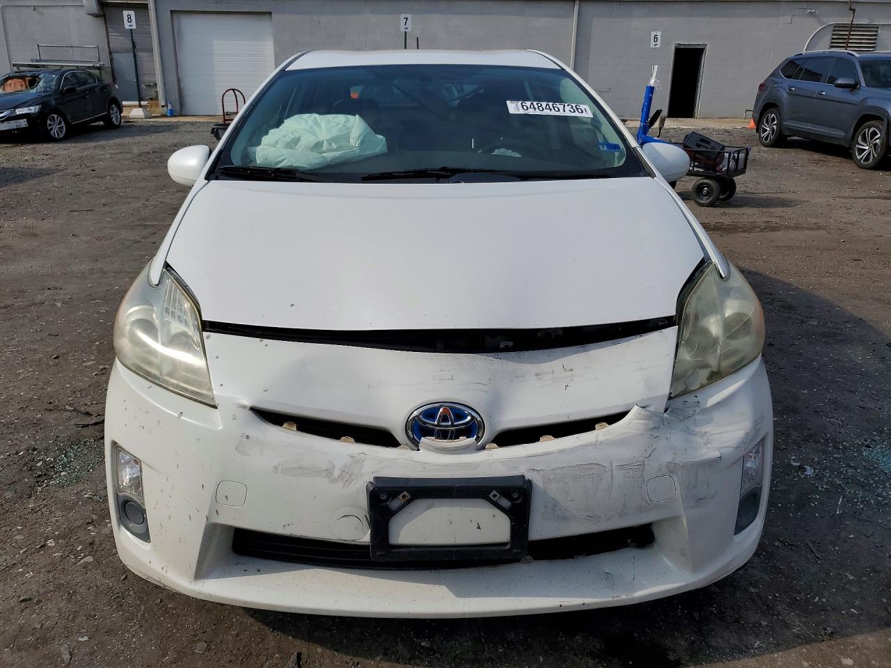 2010 Toyota Prius Ii Белый vin: JTDKN3DU6A0103594