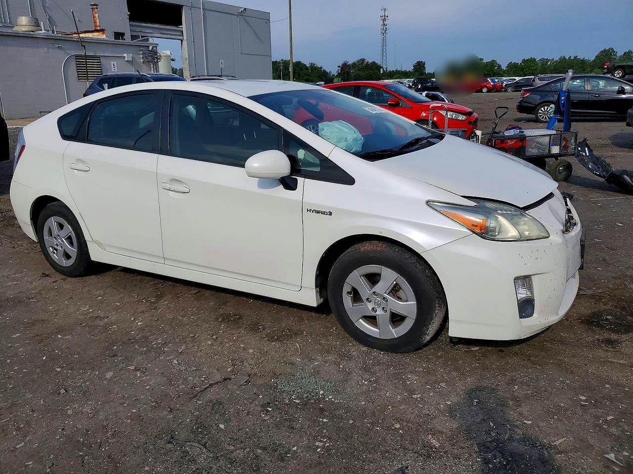 2010 Toyota Prius Ii Белый vin: JTDKN3DU6A0103594