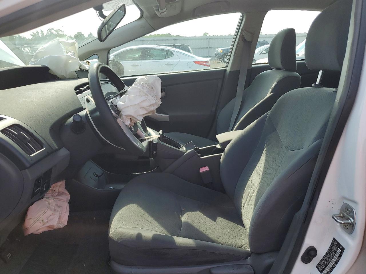 2010 Toyota Prius Ii Белый vin: JTDKN3DU6A0103594