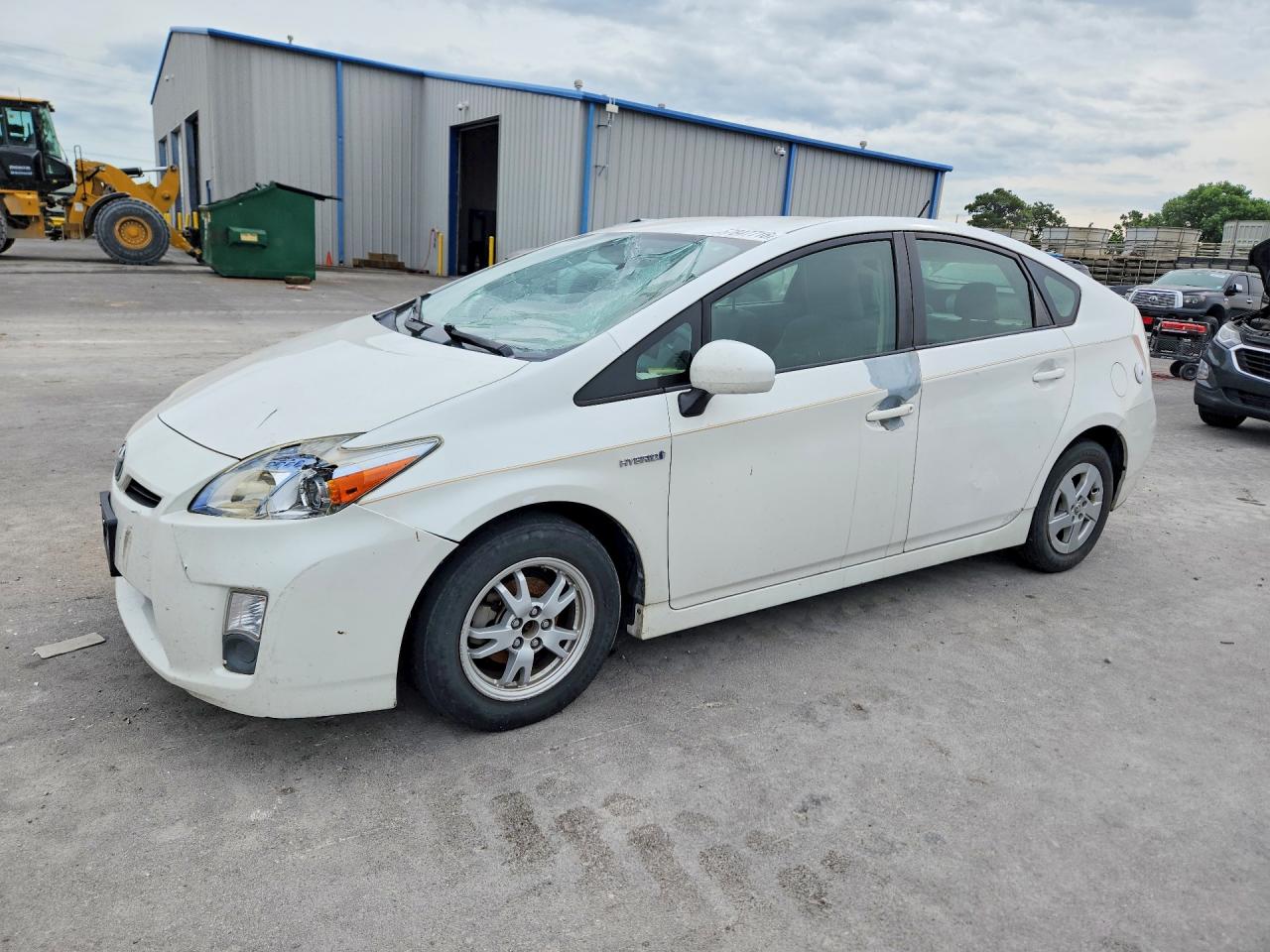 2010 Toyota Prius Ii White vin: JTDKN3DU6A0105412