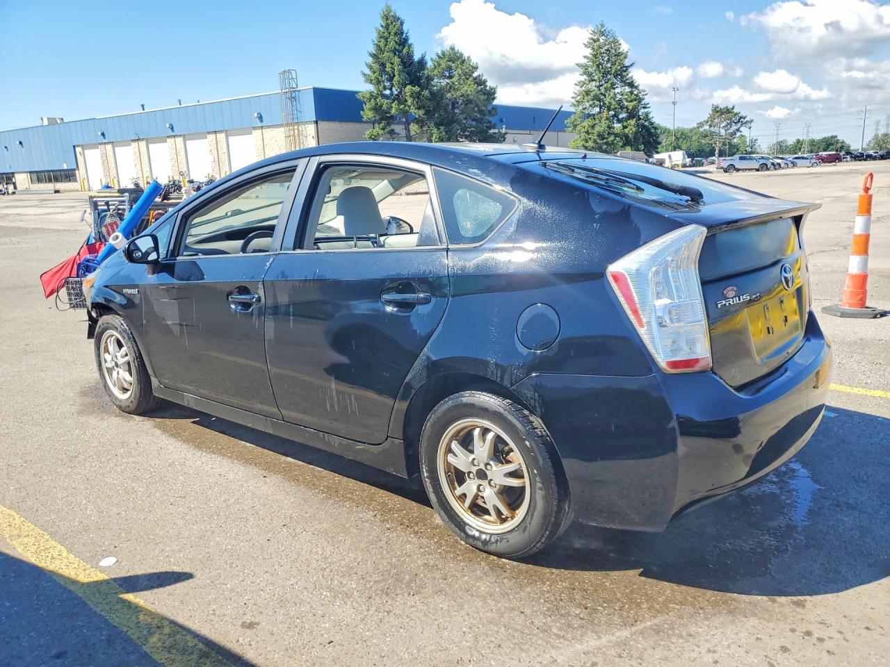 2010 Toyota Prius Ii Black vin: JTDKN3DU6A0112859