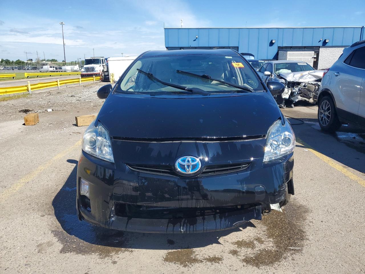 2010 Toyota Prius Ii Black vin: JTDKN3DU6A0112859
