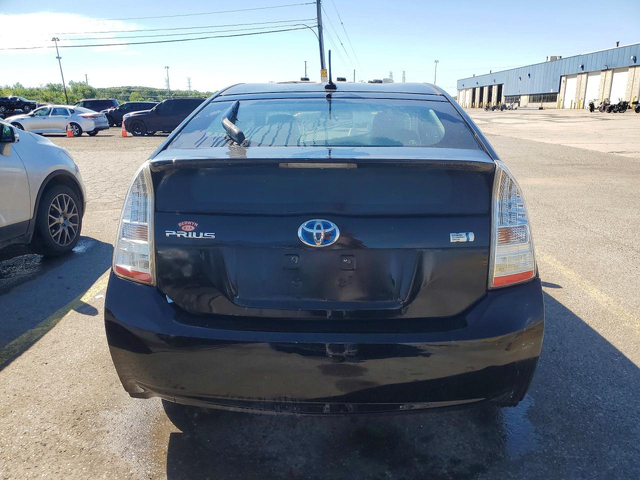 2010 Toyota Prius Ii Black vin: JTDKN3DU6A0112859