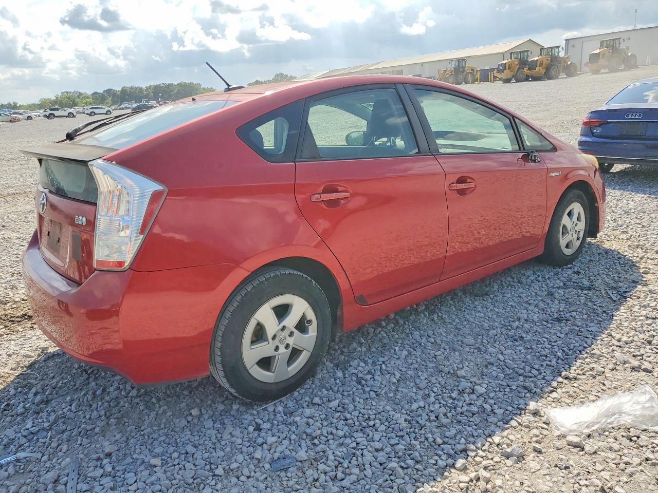 2010 Toyota Prius Ii Maroon vin: JTDKN3DU6A0136403