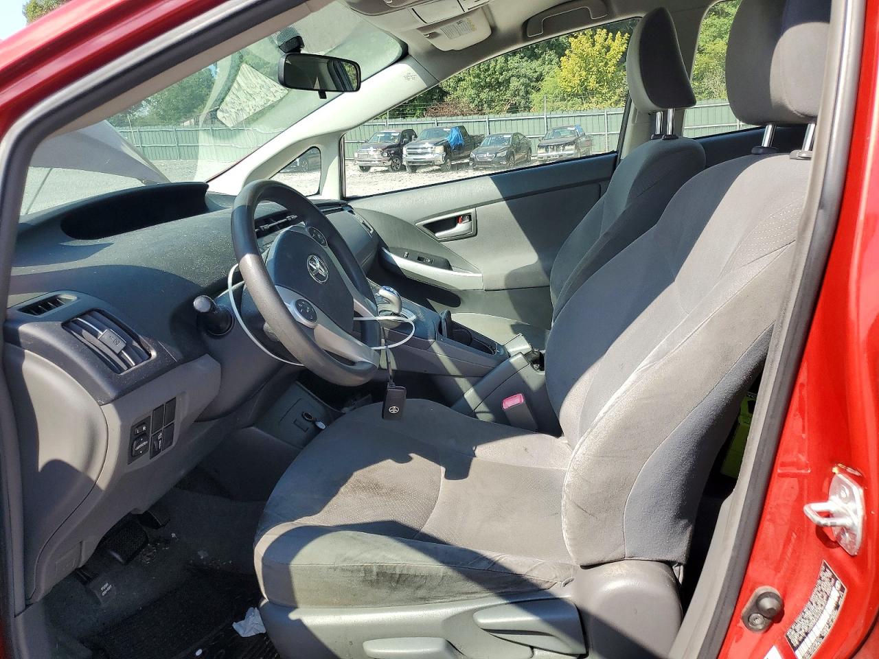 2010 Toyota Prius Ii Maroon vin: JTDKN3DU6A0136403