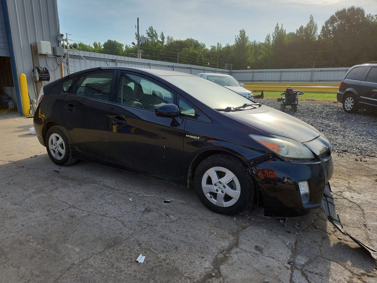 2010 Toyota Prius Iii Black vin: JTDKN3DU6A0148938