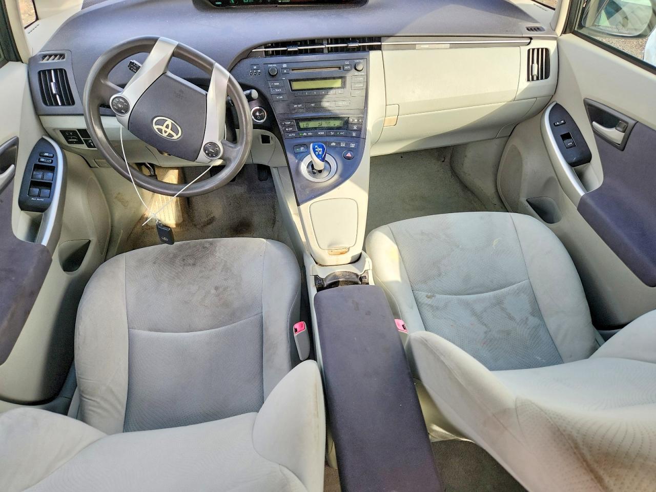 2010 Toyota Prius Ii White vin: JTDKN3DU6A0153279