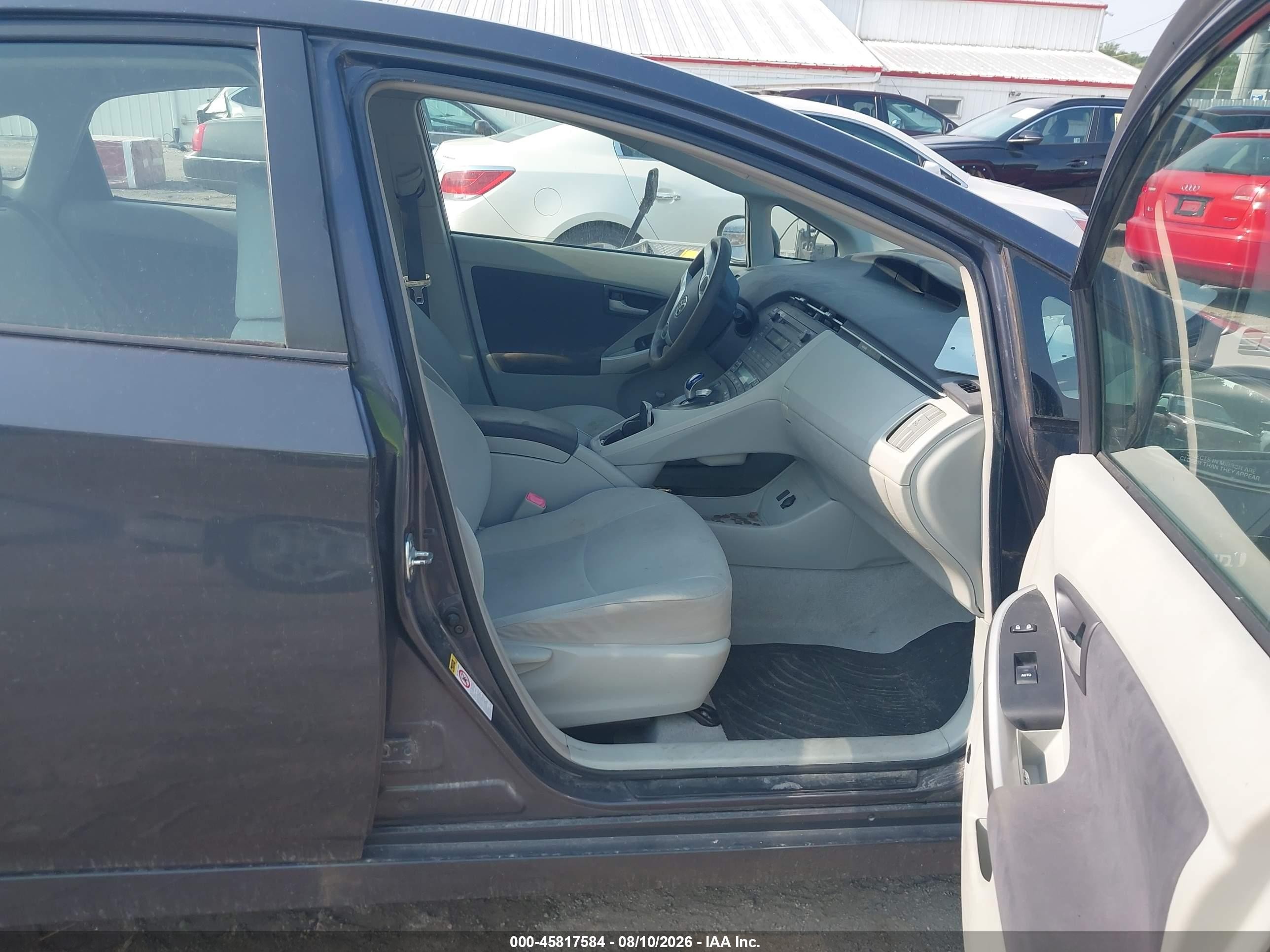 2010 Toyota Prius Iii Blue vin: JTDKN3DU6A0169305