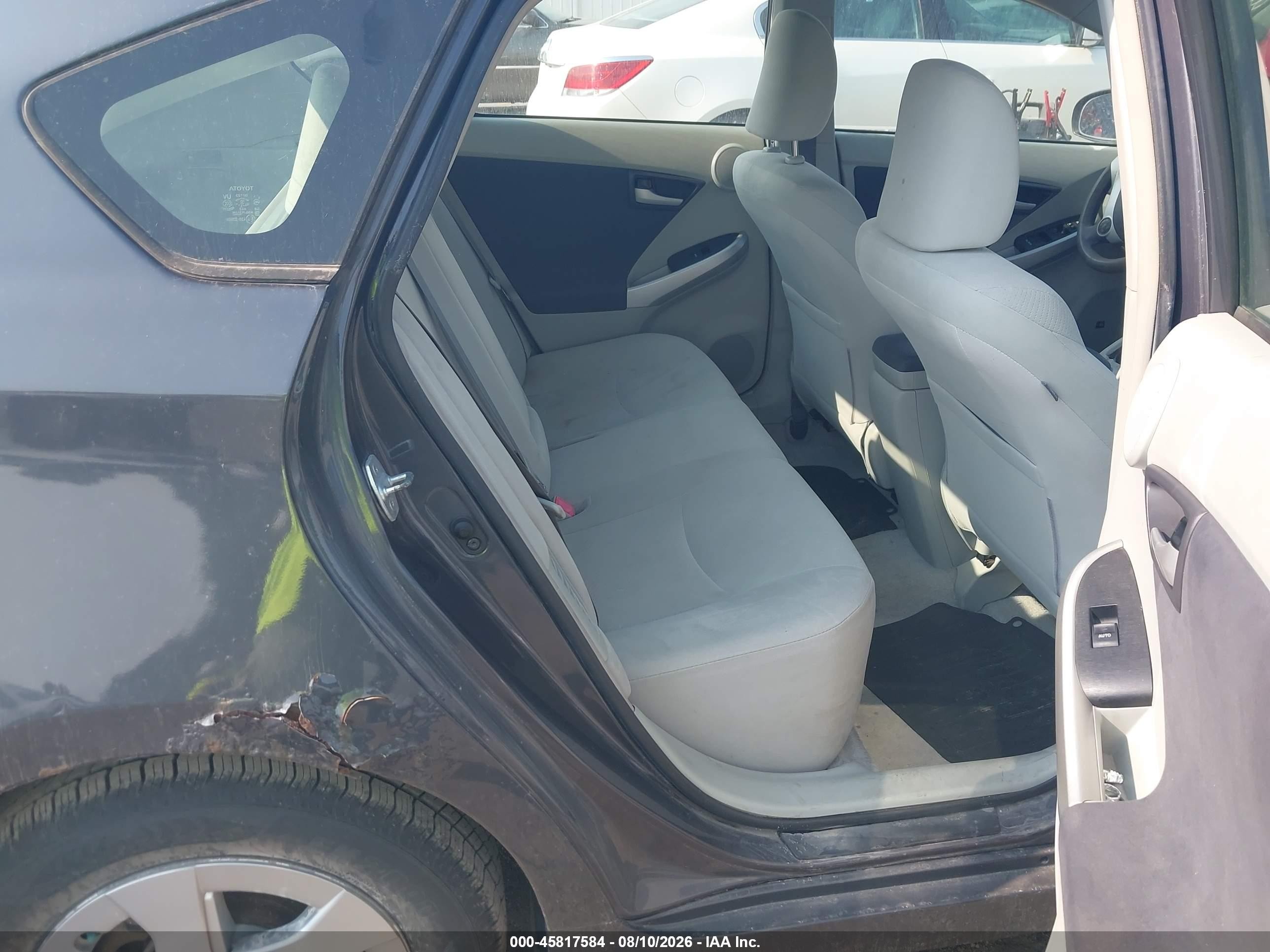 2010 Toyota Prius Iii Blue vin: JTDKN3DU6A0169305