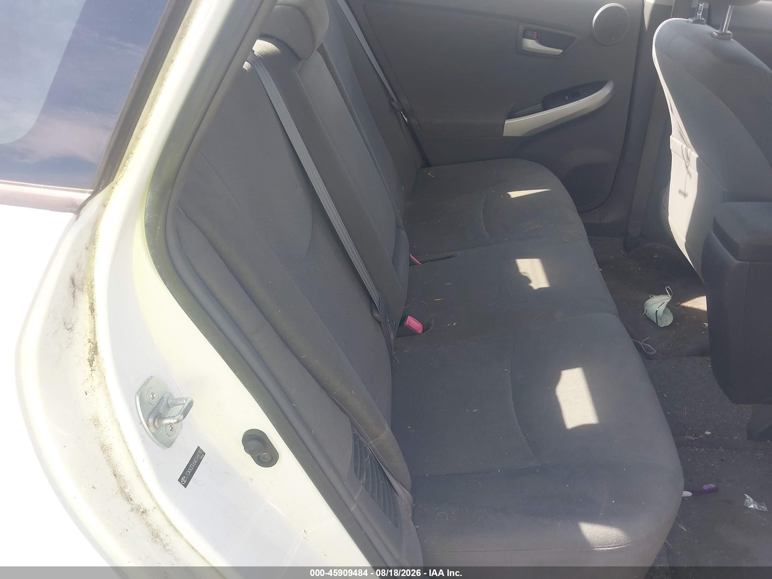 2010 Toyota Prius Iii White vin: JTDKN3DU6A0169787