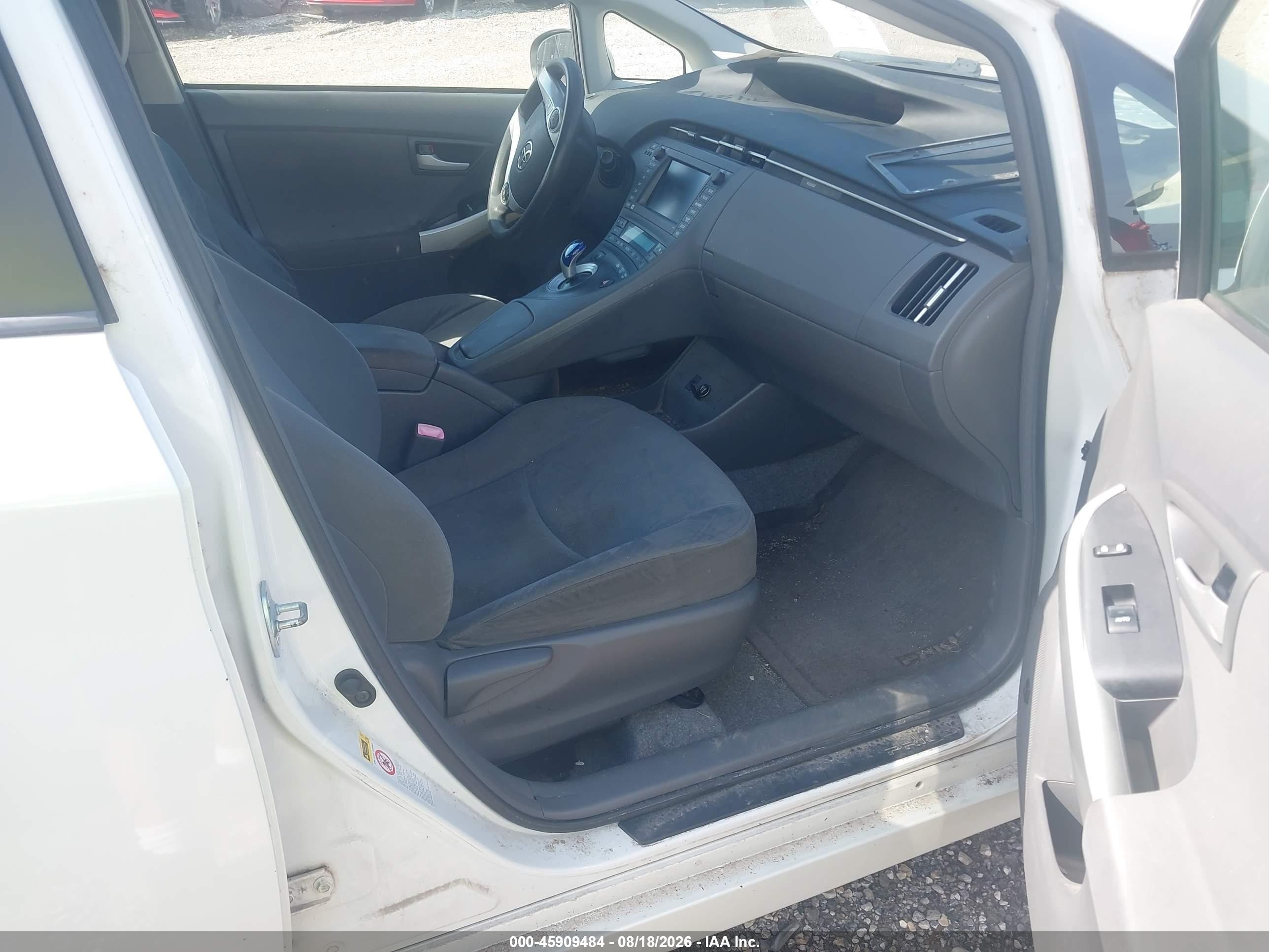 2010 Toyota Prius Iii White vin: JTDKN3DU6A0169787