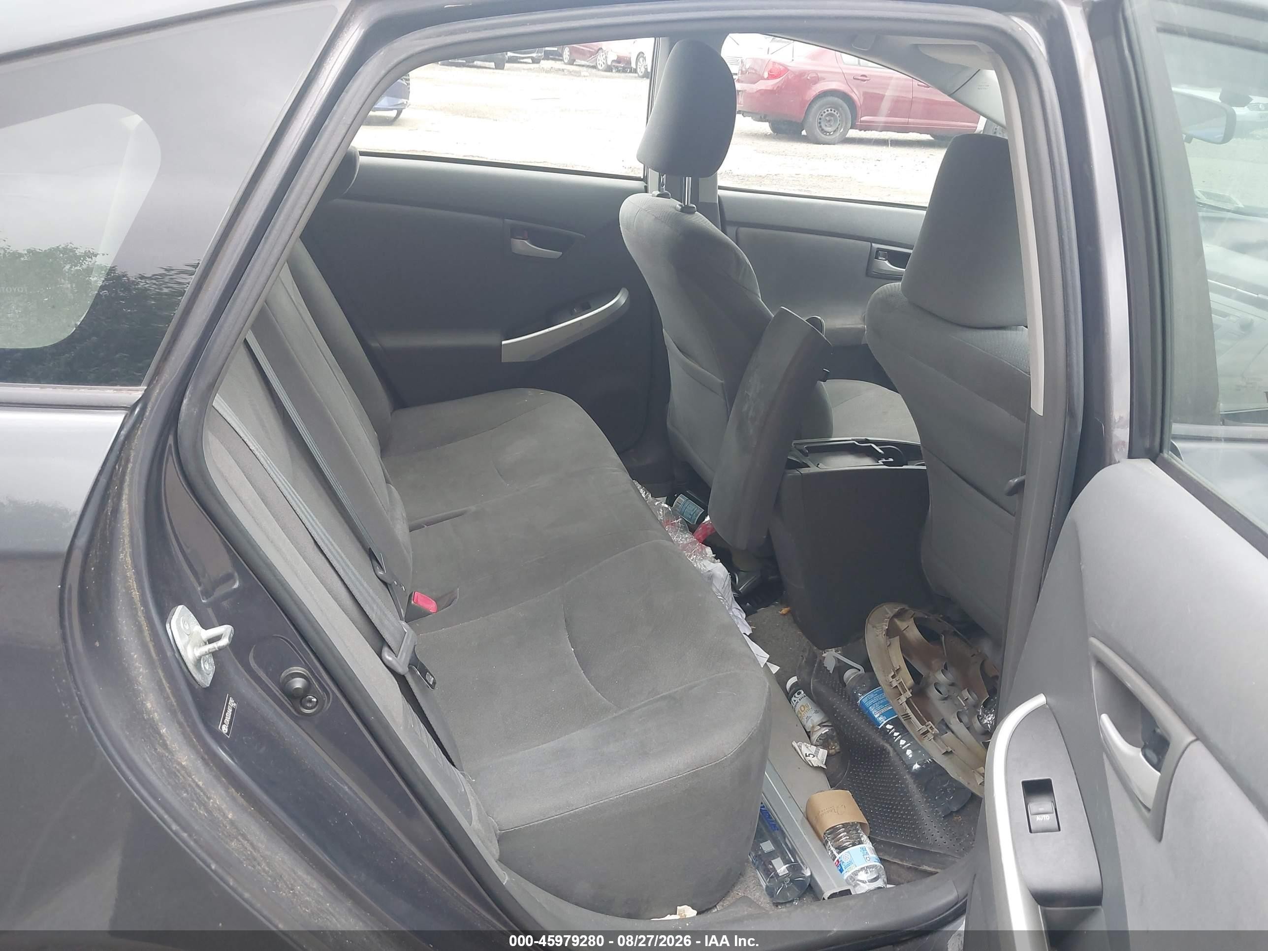 2010 Toyota Prius Ii Серый vin: JTDKN3DU6A0170292