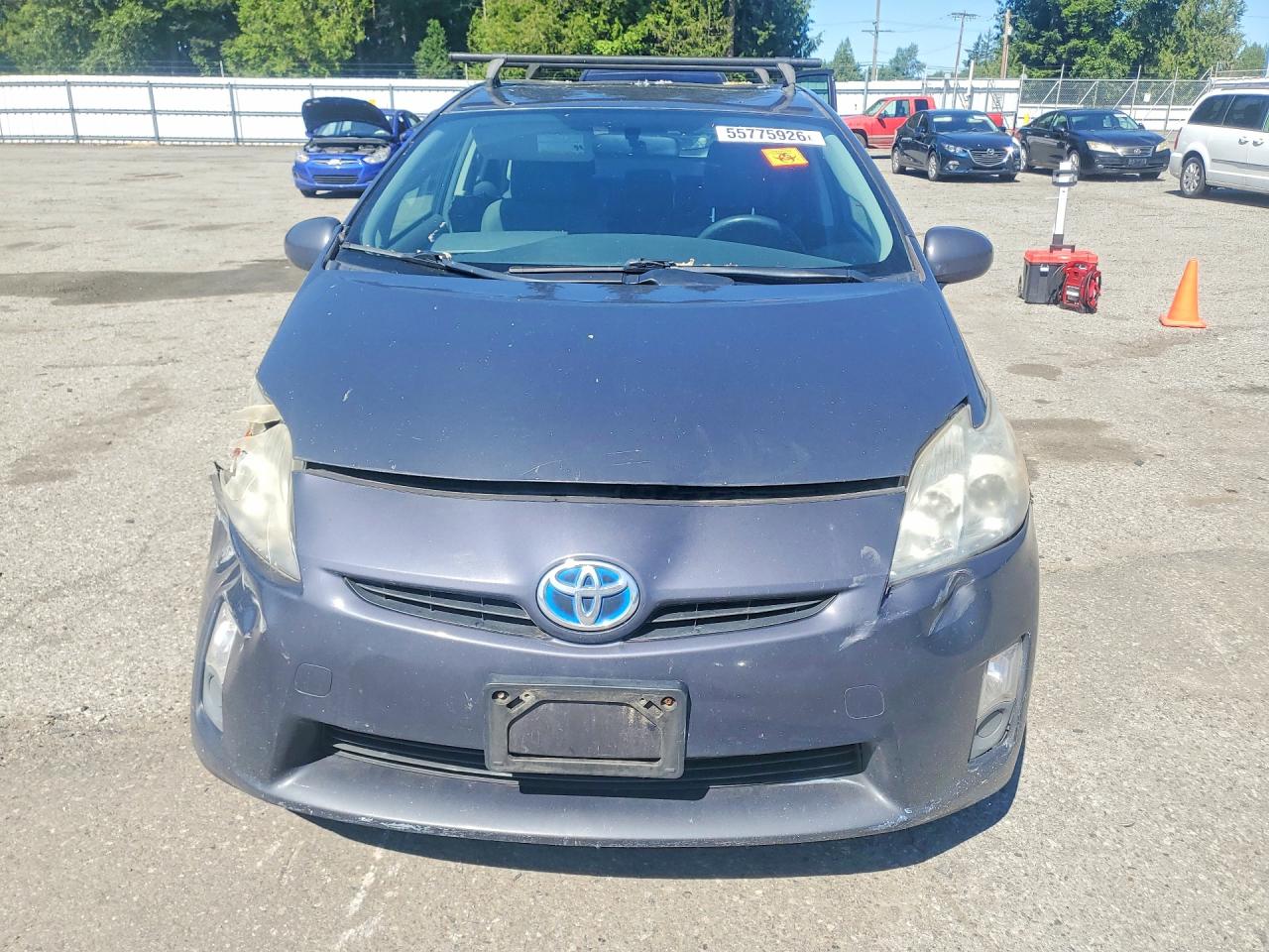 2010 Toyota Prius Ii Серый vin: JTDKN3DU6A0173953