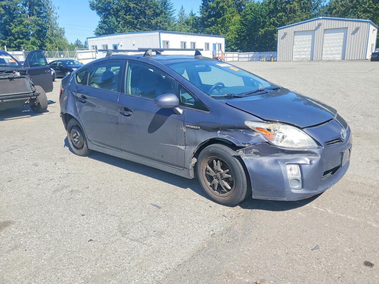 2010 Toyota Prius Ii Серый vin: JTDKN3DU6A0173953