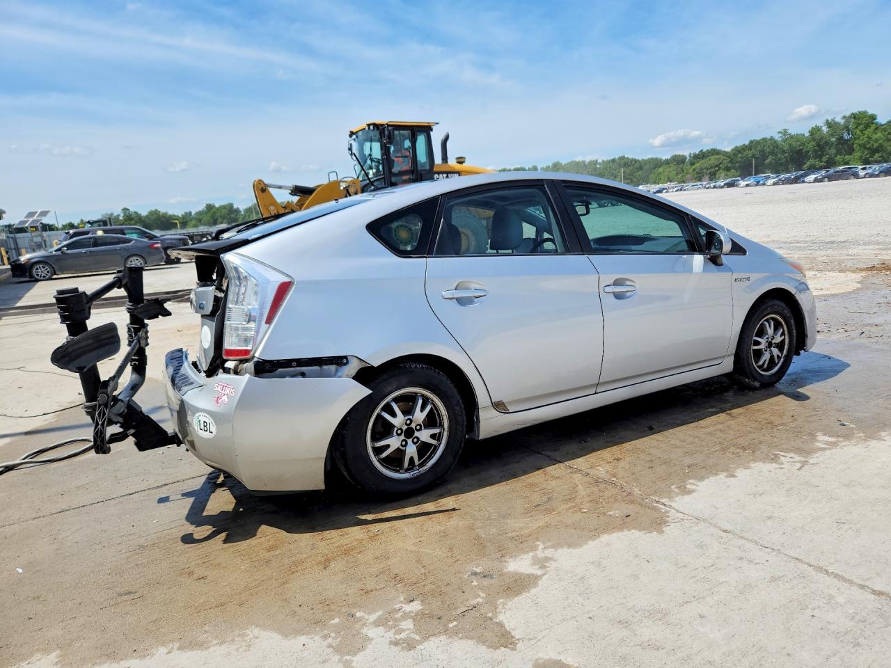 2010 Toyota Prius Iv Silver vin: JTDKN3DU6A0174231