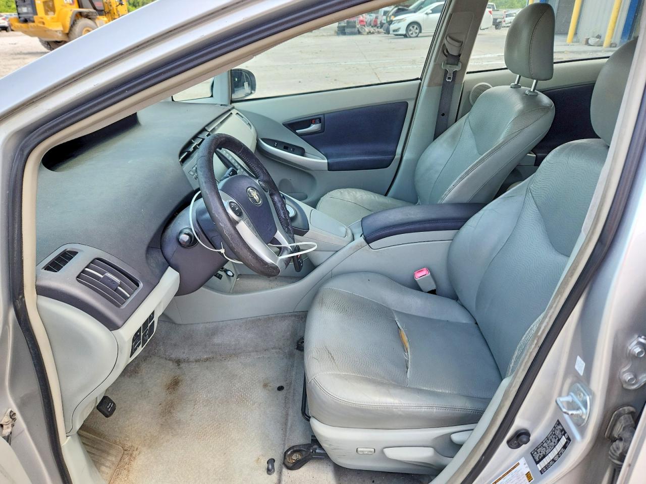2010 Toyota Prius Iv Silver vin: JTDKN3DU6A0174231