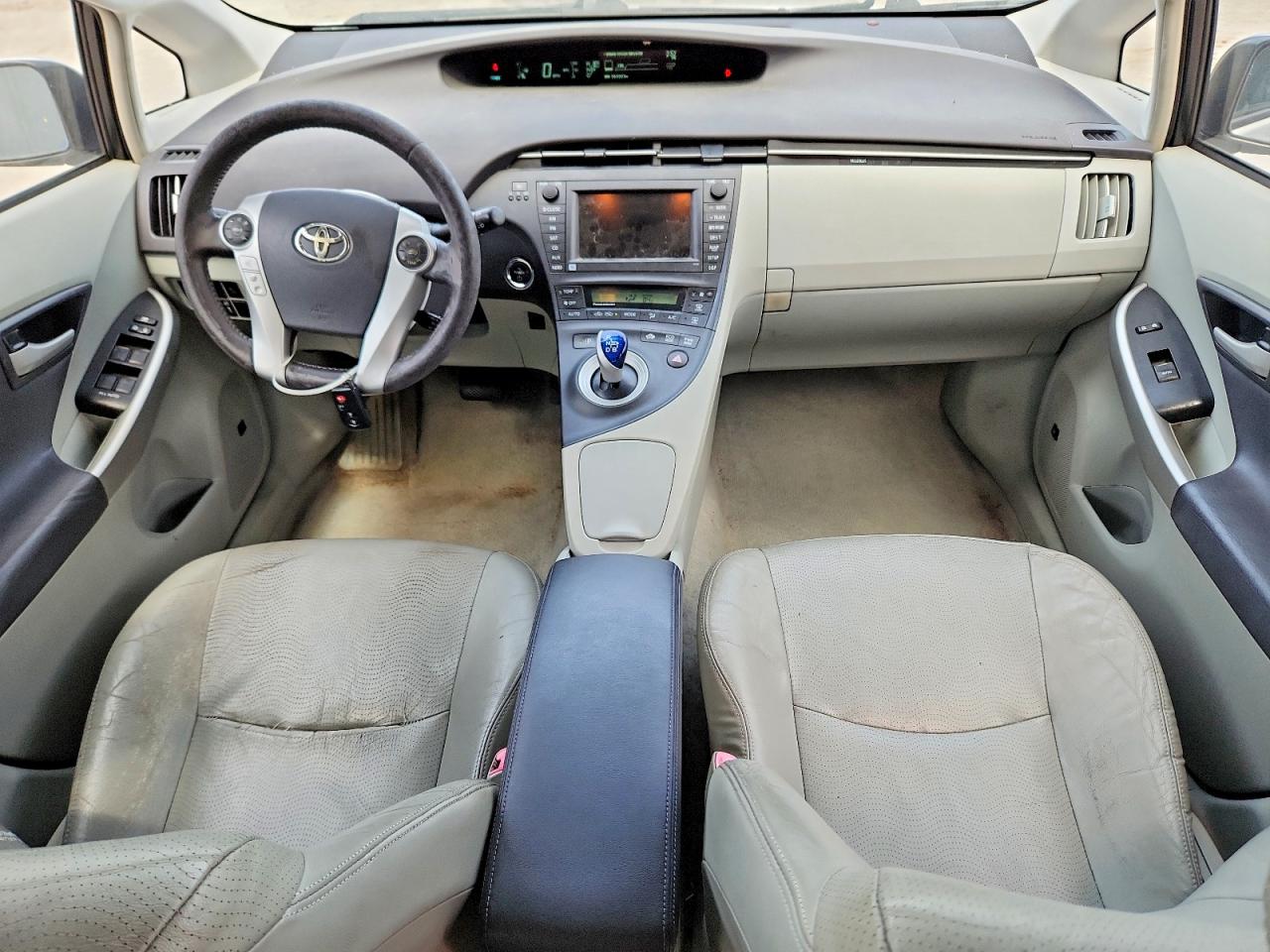 2010 Toyota Prius Iv Silver vin: JTDKN3DU6A0174231