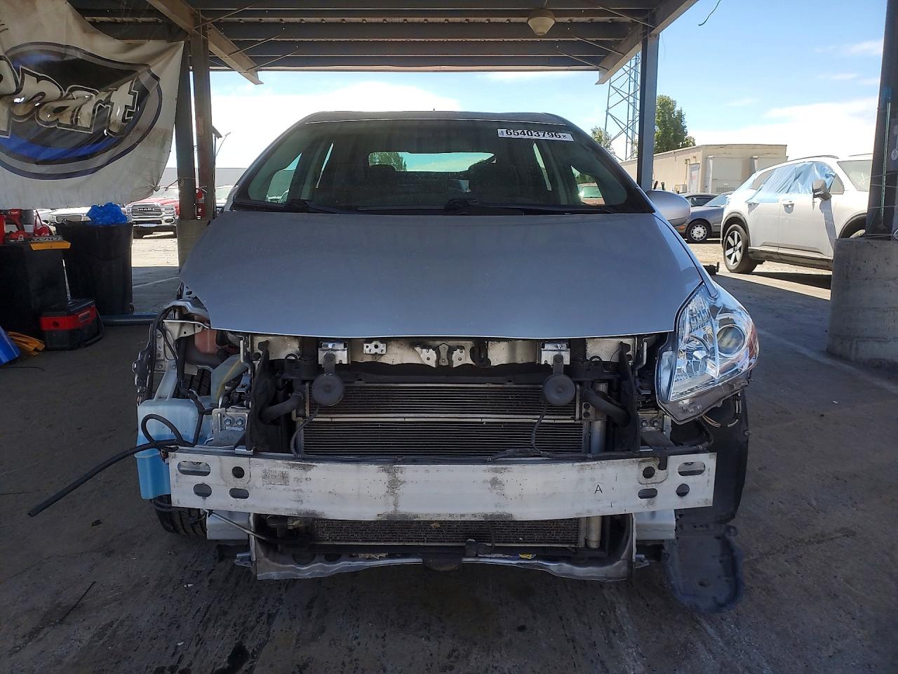 2010 Toyota Prius Ii Silver vin: JTDKN3DU6A0175007