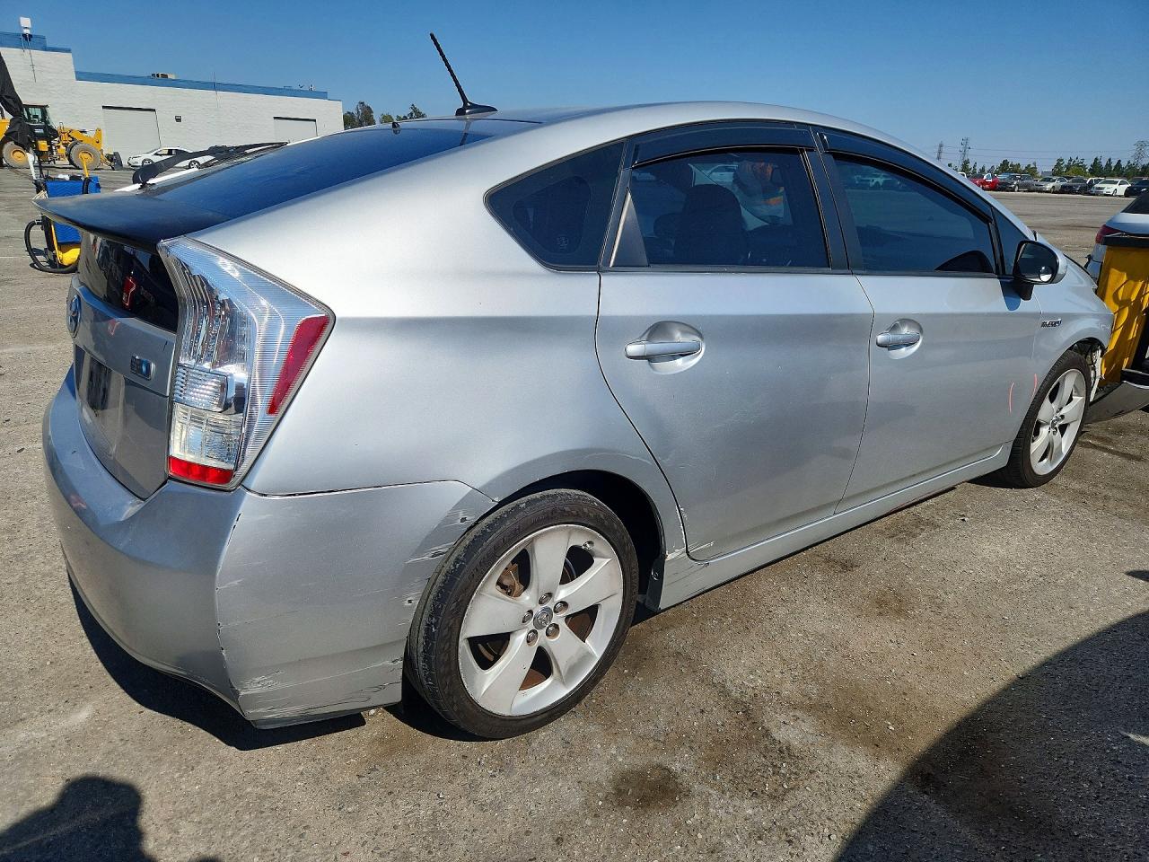 2010 Toyota Prius Iv Silver vin: JTDKN3DU6A0179011