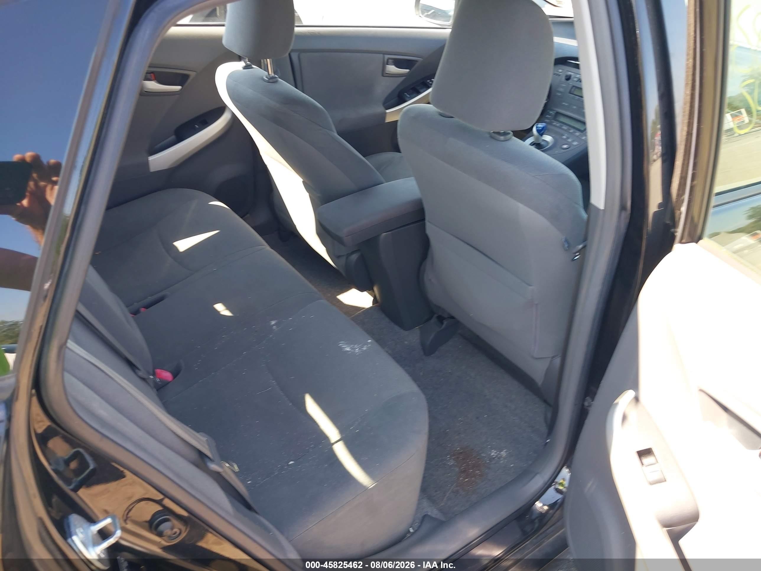2010 Toyota Prius Ii Черный vin: JTDKN3DU6A0181258