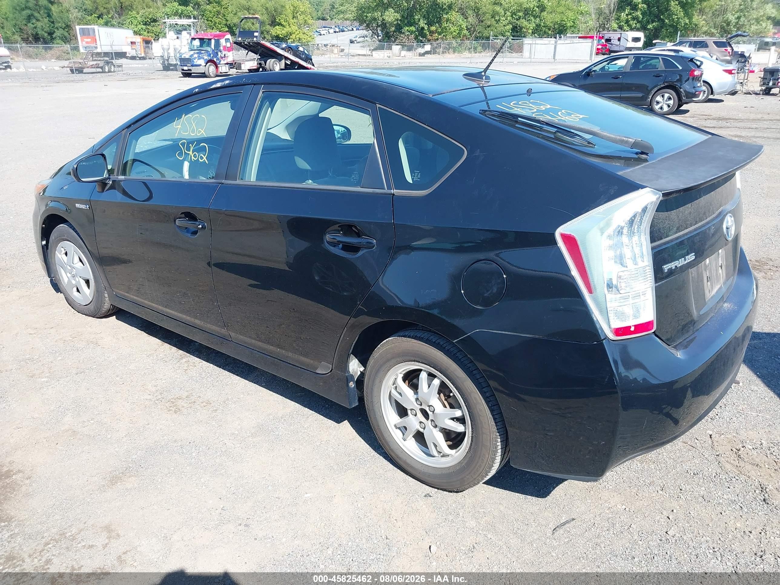 2010 Toyota Prius Ii Черный vin: JTDKN3DU6A0181258