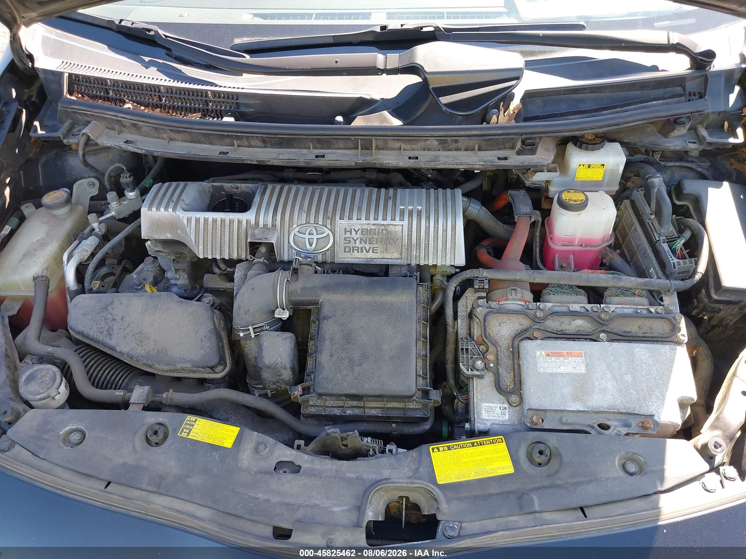 2010 Toyota Prius Ii Черный vin: JTDKN3DU6A0181258