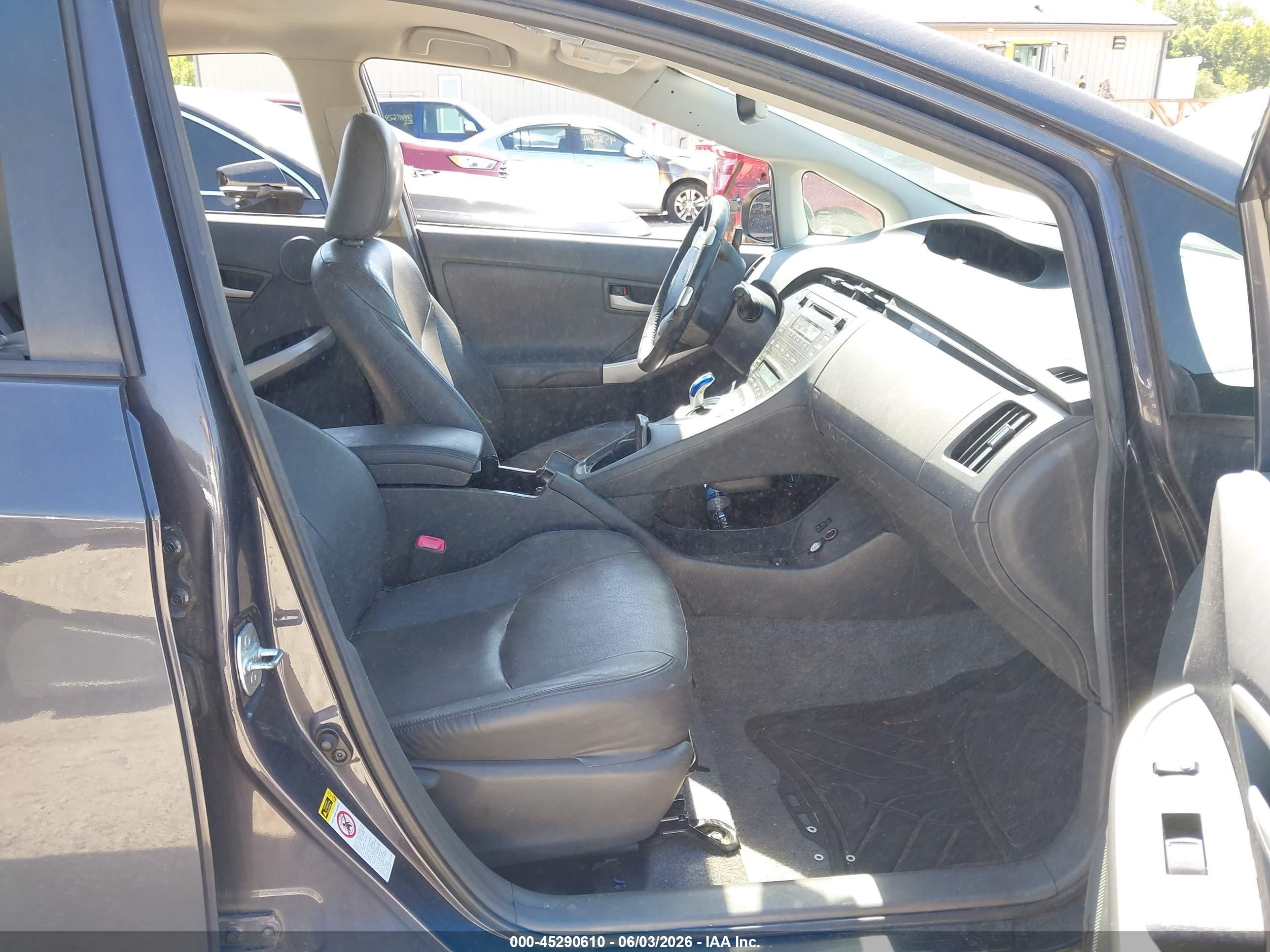 2010 Toyota Prius Iv Gray vin: JTDKN3DU6A0193233