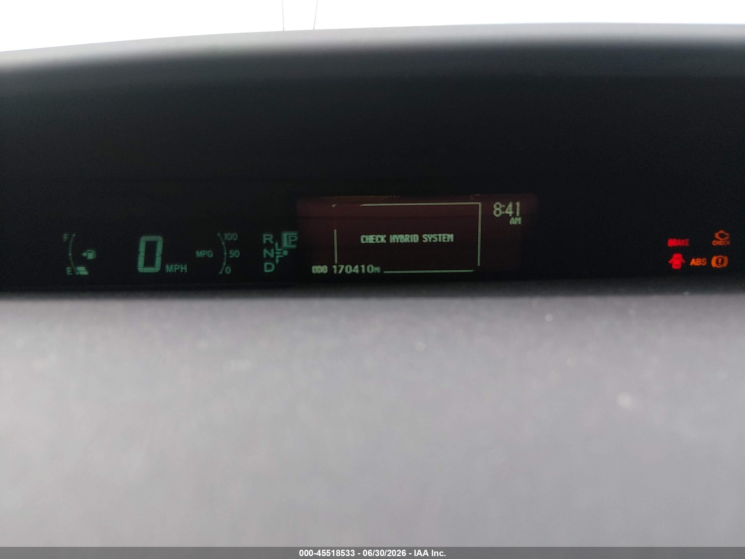 2010 Toyota Prius Iii Black vin: JTDKN3DU6A0203954
