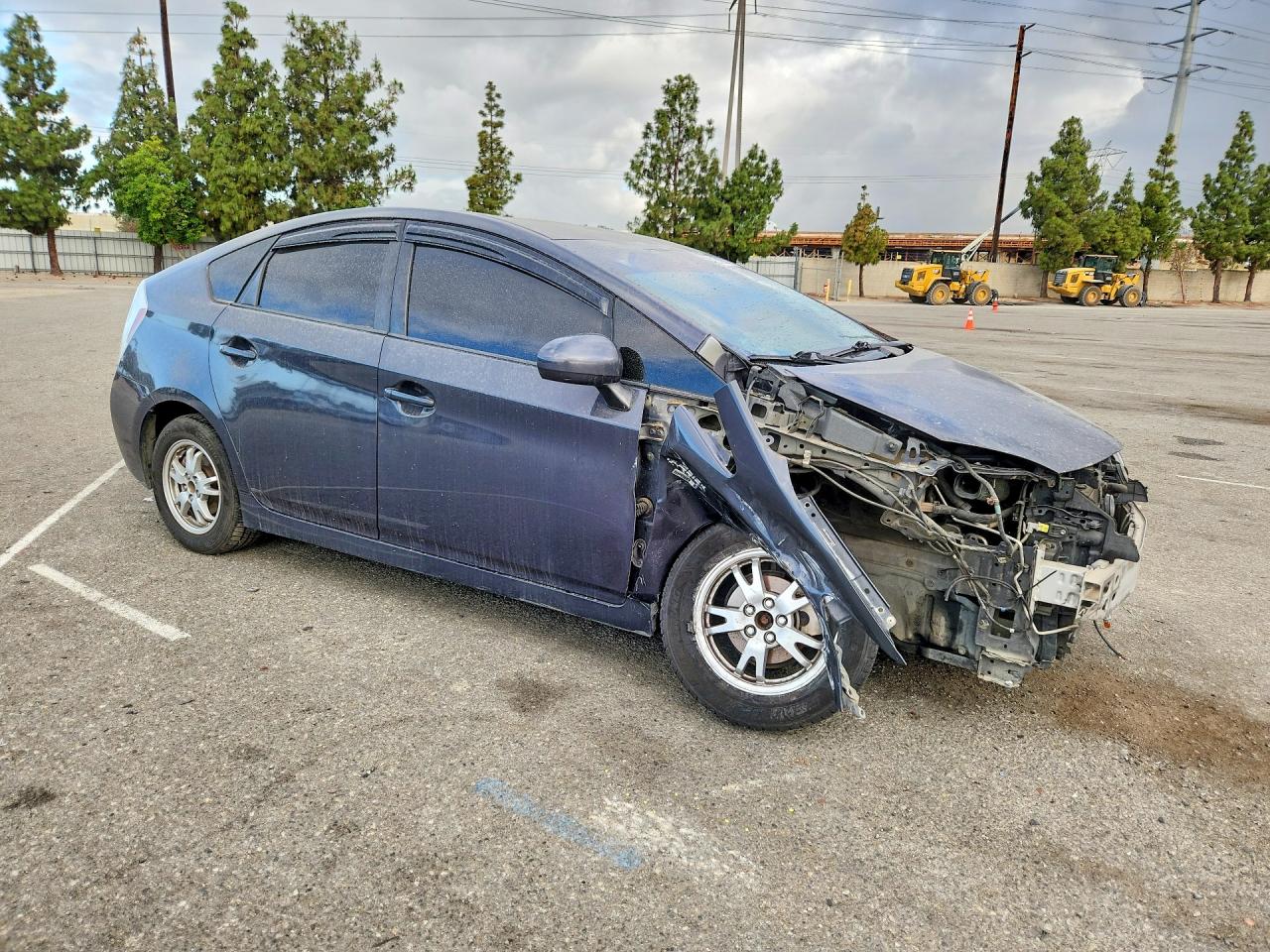 2010 Toyota Prius Iii Серый vin: JTDKN3DU6A0210368