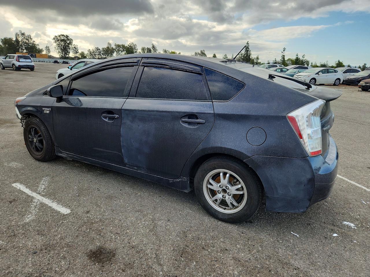 2010 Toyota Prius Iii Серый vin: JTDKN3DU6A0210368