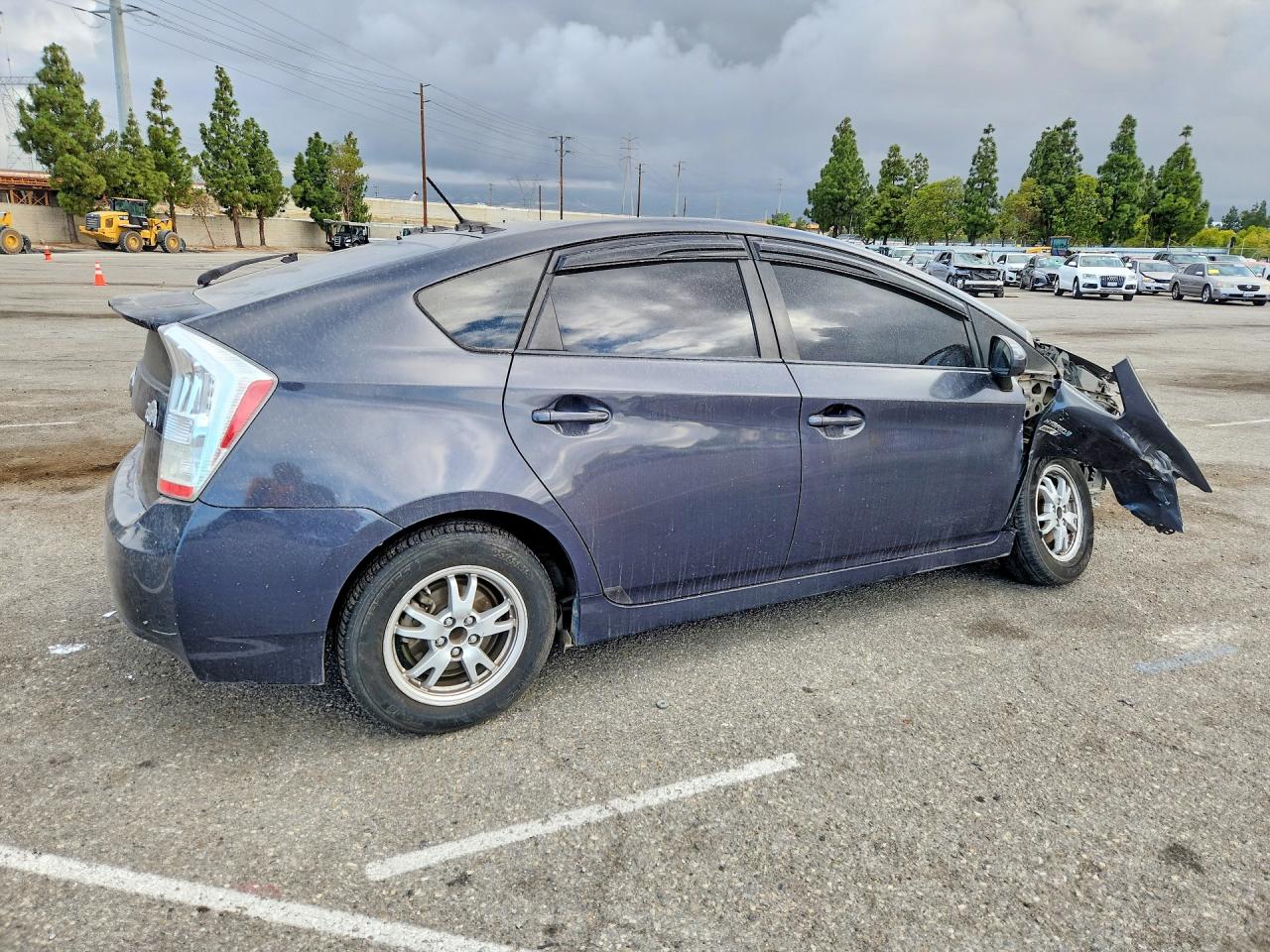 2010 Toyota Prius Iii Серый vin: JTDKN3DU6A0210368