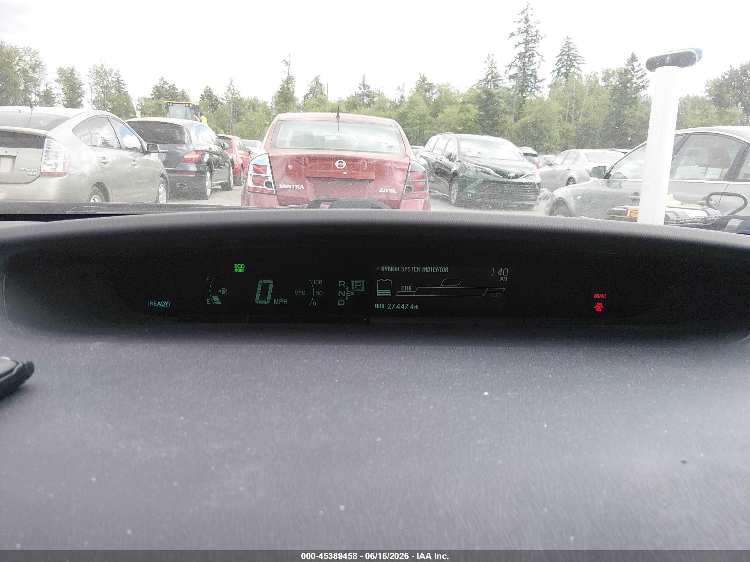 2010 Toyota Prius Iv Серебряный vin: JTDKN3DU6A0211813