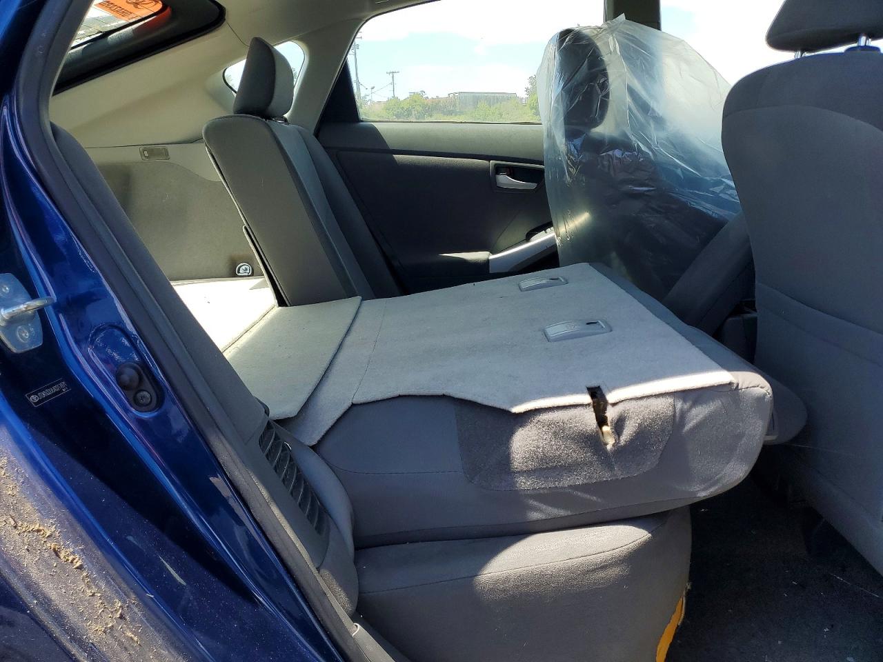 2010 Toyota Prius Ii Синий vin: JTDKN3DU6A0217871