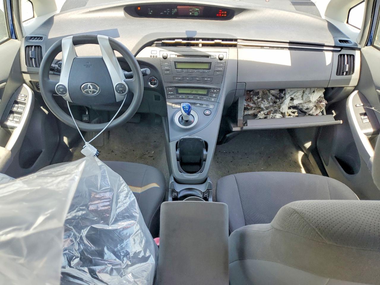 2010 Toyota Prius Ii Синий vin: JTDKN3DU6A0217871