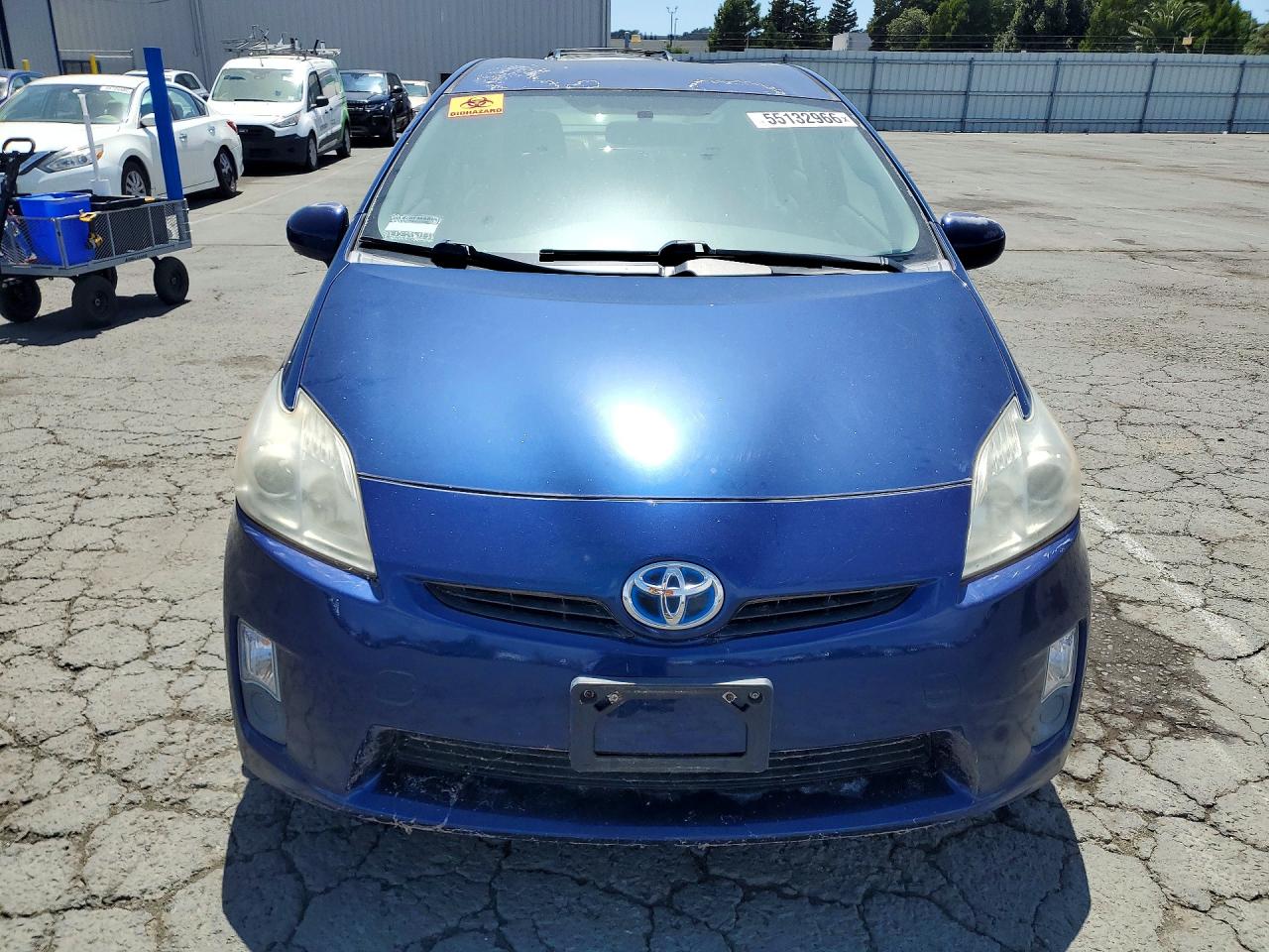 2010 Toyota Prius Ii Синий vin: JTDKN3DU6A0217871