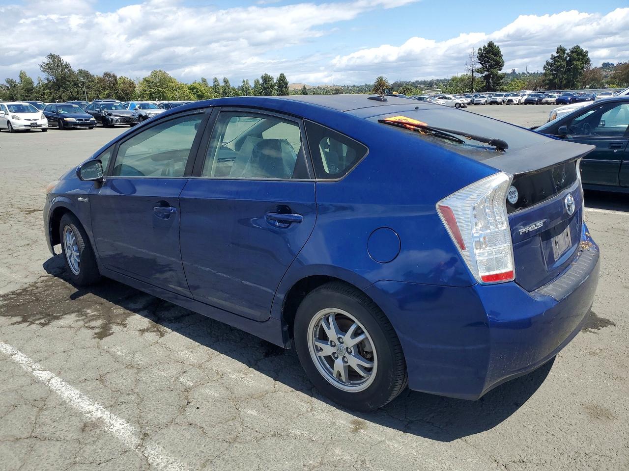 2010 Toyota Prius Ii Синий vin: JTDKN3DU6A0217871