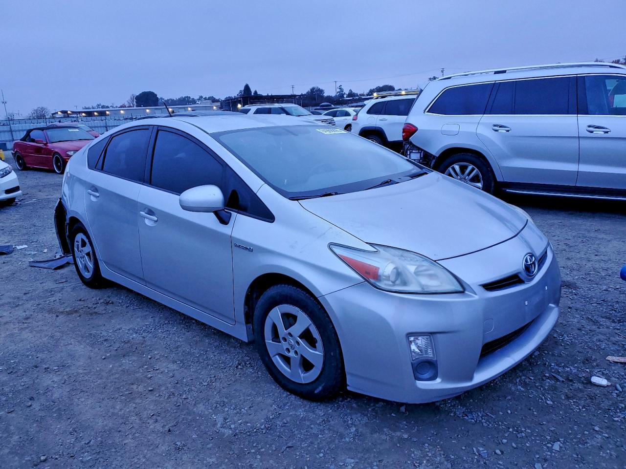 2010 Toyota Prius Silver vin: JTDKN3DU6A0231608