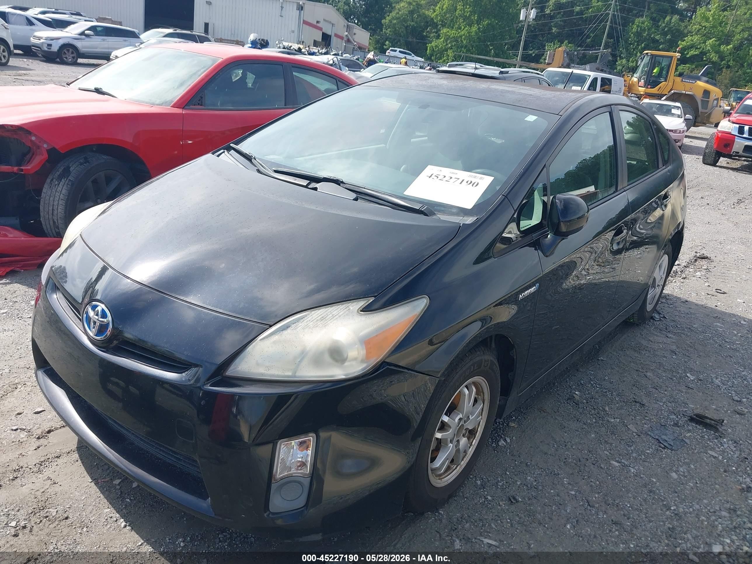 2010 Toyota Prius Iii Black vin: JTDKN3DU6A0235979