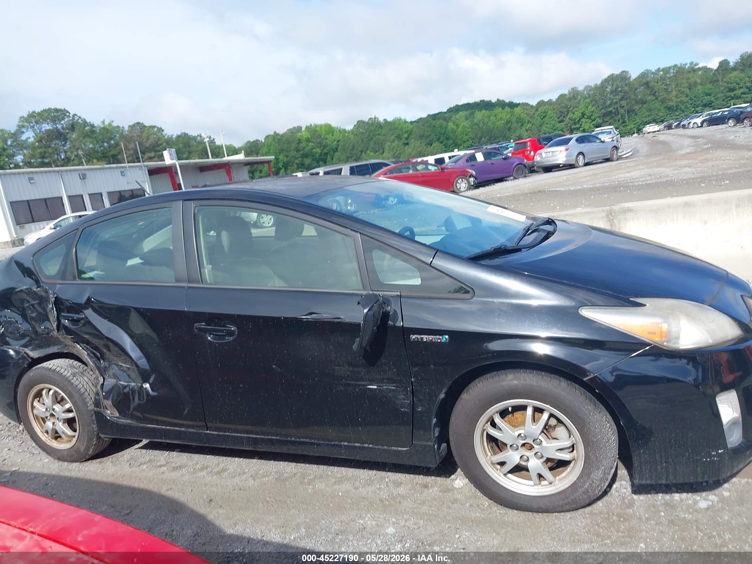 2010 Toyota Prius Iii Black vin: JTDKN3DU6A0235979