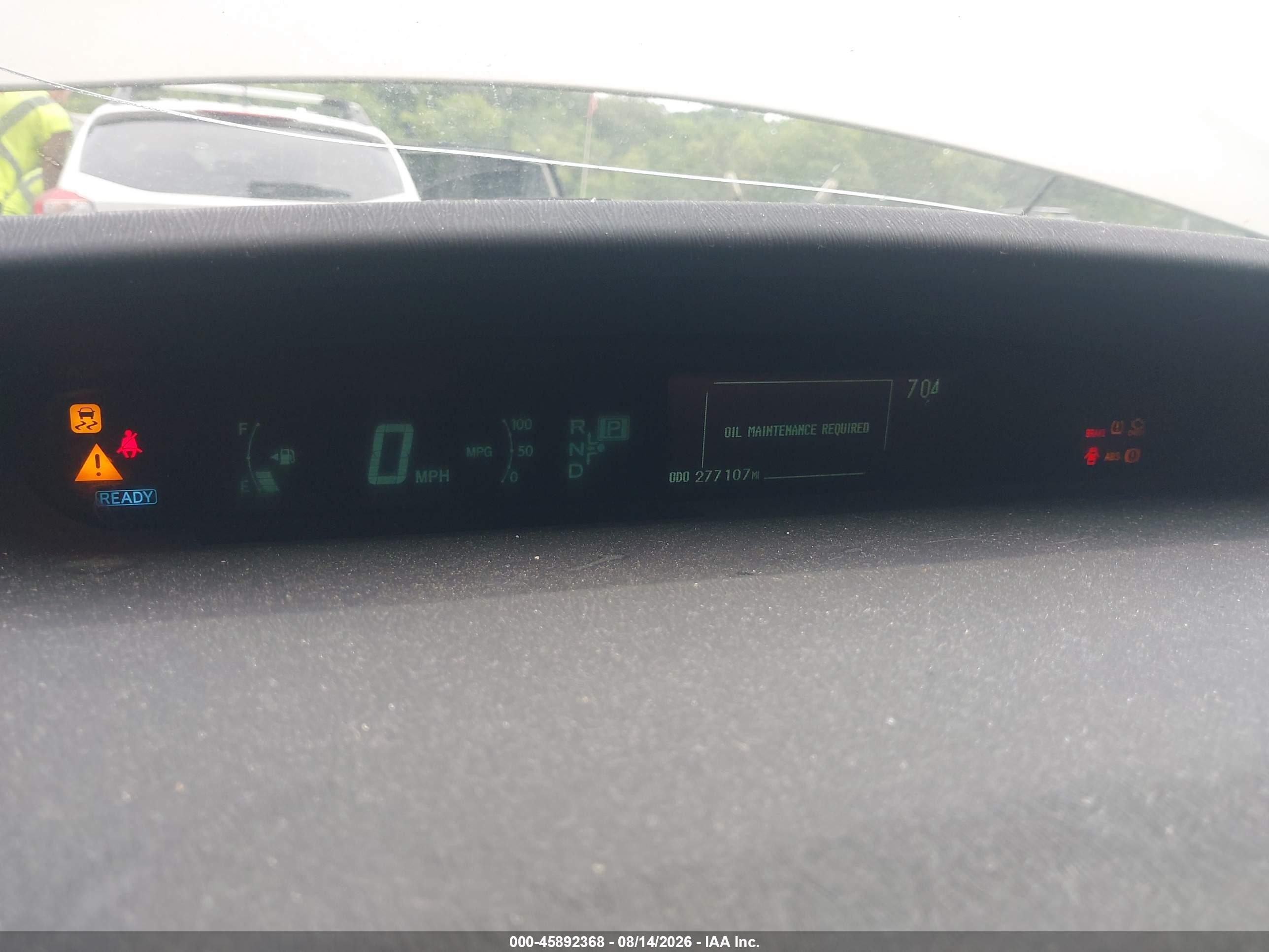 2010 Toyota Prius Ii Gold vin: JTDKN3DU6A1006230