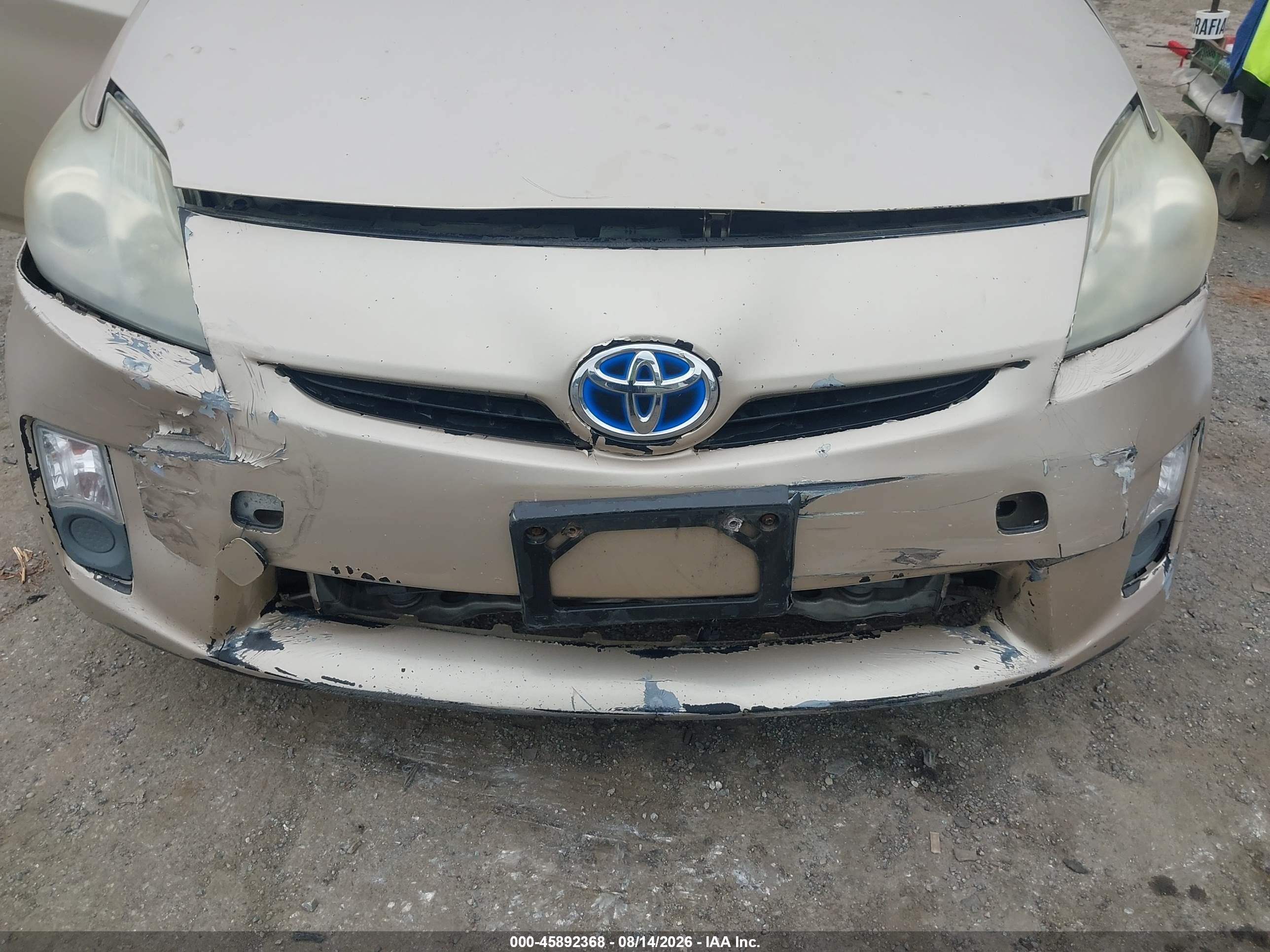 2010 Toyota Prius Ii Gold vin: JTDKN3DU6A1006230