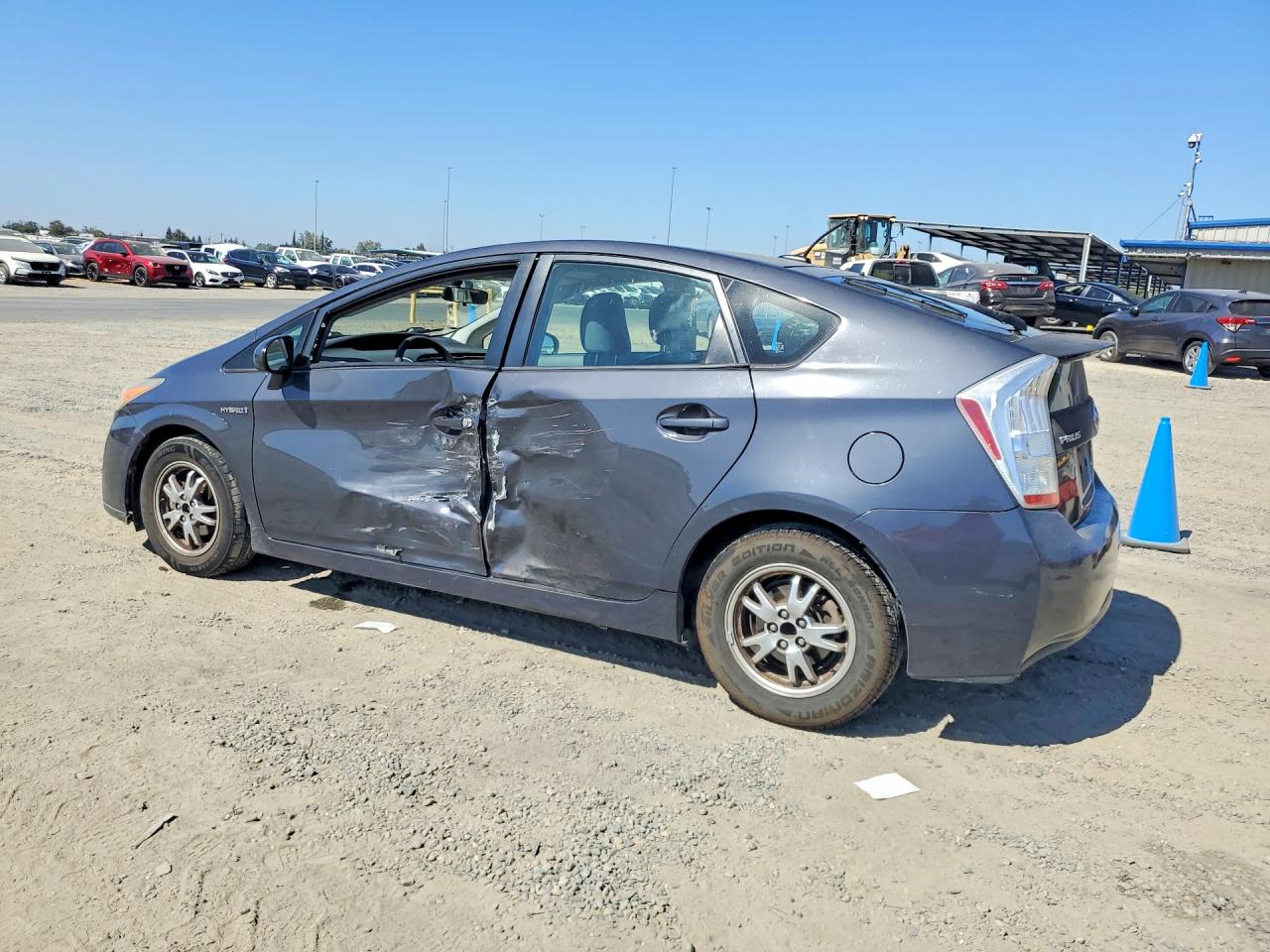 2010 Toyota Prius Ii Gray vin: JTDKN3DU6A1032942